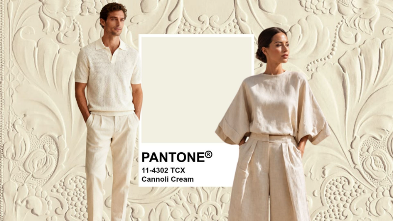 perbedaan warna khaki dan cream
